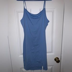 3/$12 Light blue bodycon dress
